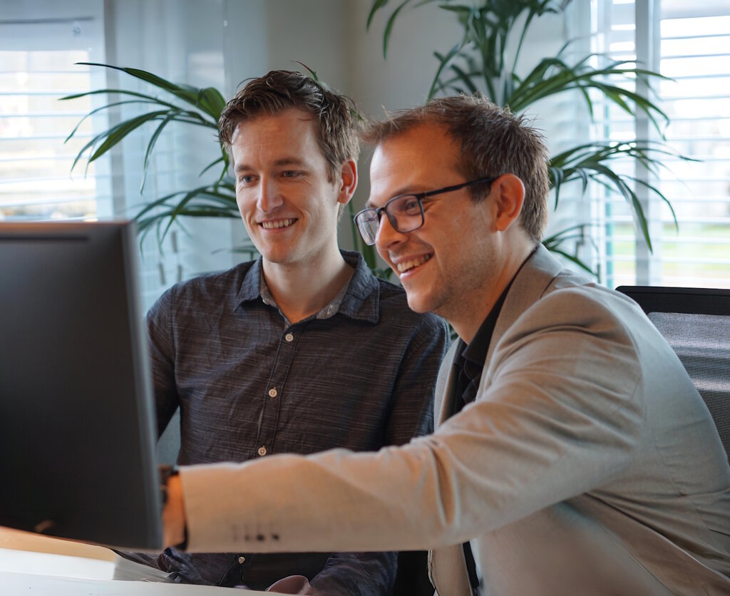 Team werkt samen